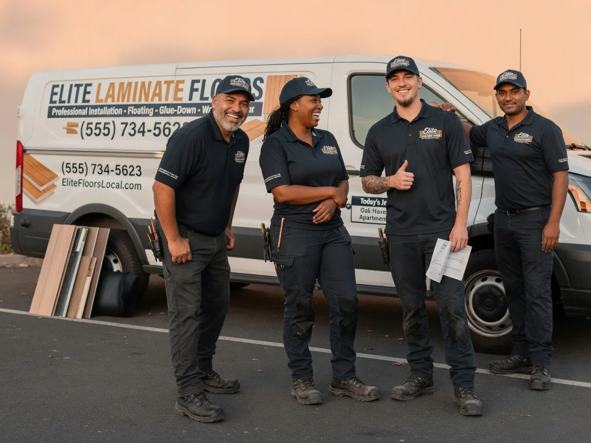 Laminate flooring installation company in La Villa, TX